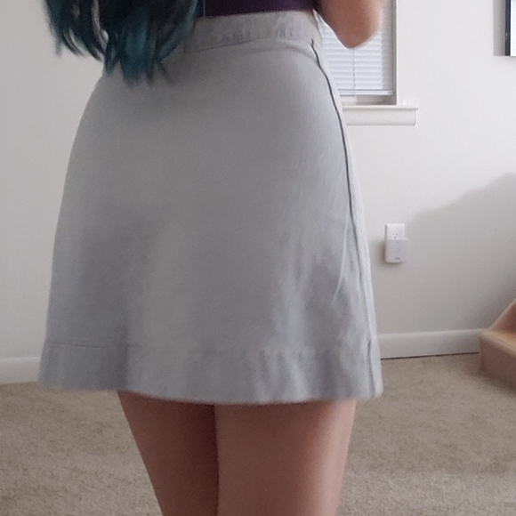 American apparel button down denim skirt - Picture 3 of 10